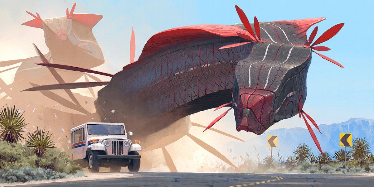 Simon Stalenhag - Alien cobras.jpg