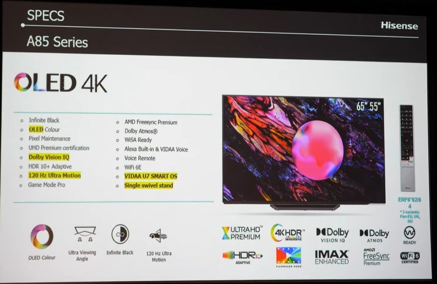 Hisense WRGB WOLED A85K specs hdtelevizija.com.jpg