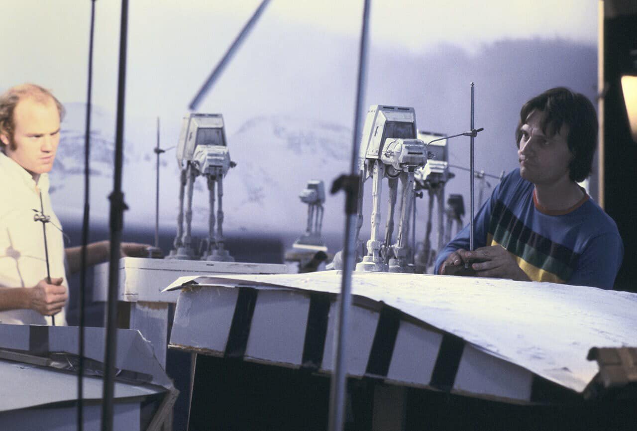 Phil and Dykstra under the set.jpg