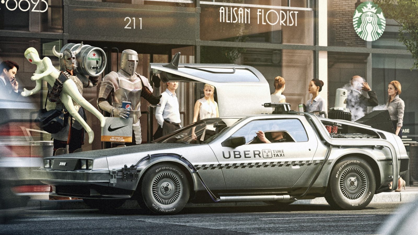 Yuri Rodchenko - UBER time taxi.jpg