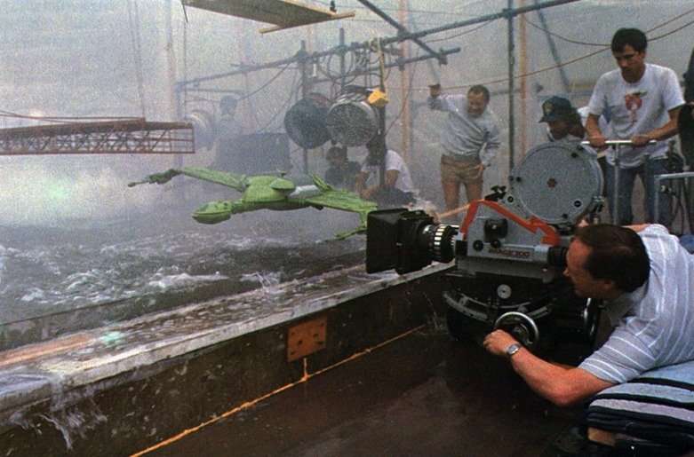 HMS Bounty about to splashdown.jpg