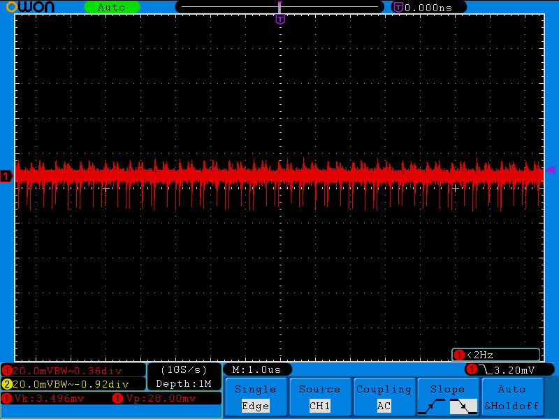 9023 Vcc noise with xpresso on pcb _ no signal.png