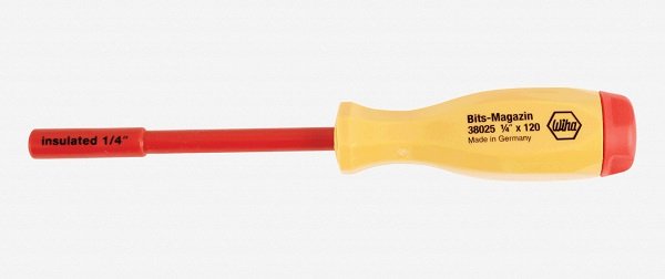 Wiha 38025 Insulated Magnetic Bit Holding Screwdriver, 1_4.jpg Wiha 38025 Insulated Magnetic Bit Holding Screwdriver, 1_4.jpg
